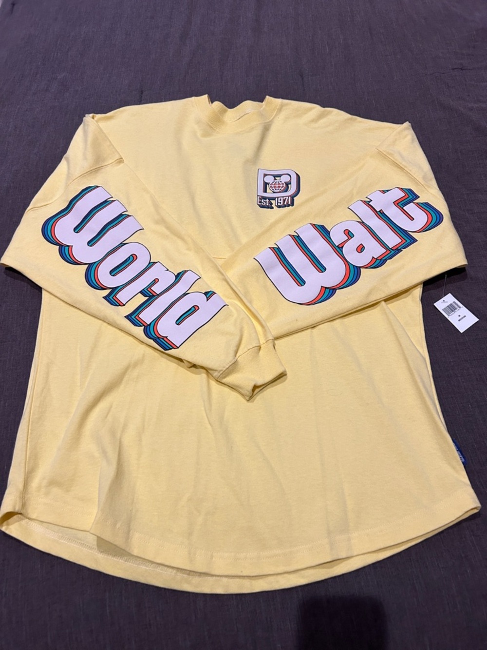 Disney Retro Yellow Spirit Jersey